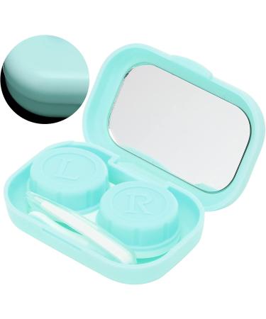 Dewin Cute Portable Contact Lens Container Set - Green Halter Box for Soft Storage & Control - Buy Online on GoSupps.com