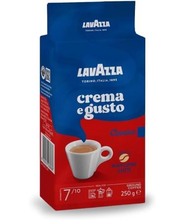 Lavazza Crema e Gusto ground coffee 250g - Buy Online on GoSupps.com