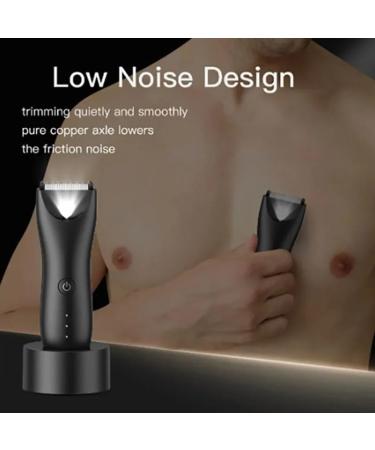 Hair Clippers for Men Electric Shaver Professional Groin Body Hair Trimmer Rechargeable Shaver Razor Waterproof Body Grooming Clipper Bikini Epilator - Buy Online on GoSupps.com