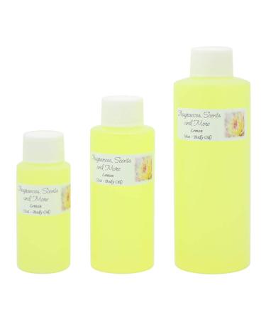 Lemon Fragrance Oil - 3 Bottles 1 Fl Oz Glass Roll On (30ml) 1.01 Fl Oz (Pack of 3)