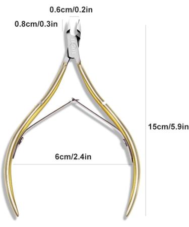 QXSJEDYCH Nail Clippers Professional Stainless Steel Cuticle Nail Nipper Clipper Nail Art Manicure Pedicure Care Trim Plier Cutter Beauty Scissors Tools Nails(Color:Silver) - Buy Online on GoSupps.com