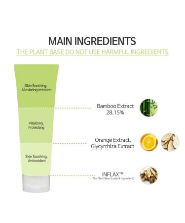 Natural Cleansing Foam 4.05 fl oz | Plant Base Nature Solution - Gentle & Effective Cleanser - Buy Online on GoSupps.com