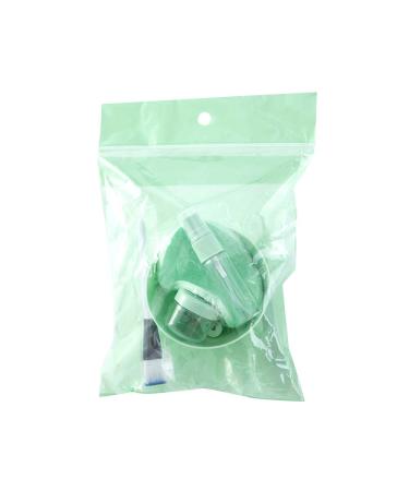 9 in 1 Facemask Mixing Tool Set - Green Facial Care Kit with Bowl Spatula Brush & Bottles - Buy Online on GoSupps.com
