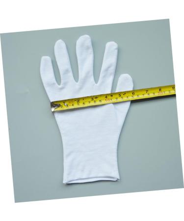 DOITOOL 12 Pairs Factory Gloves White Lengthen Cotton Gloves Work - Buy Online on GoSupps.com