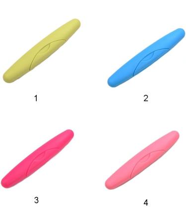 PUAK523 Portable Waterproof Toothbrush Holder - Dustproof Travel Storage Case for Everyday Use Business Trips & Camping - Blue - Buy Online on GoSupps.com