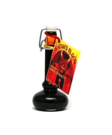 Satan's Blood Chili Pepper Extract Hot Sauce 1.35 Ounce