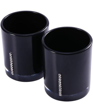 Buy Syrisora 5pc Acrylic Bathroom Accessories Set - Bath Cup Toothbrush Holder & Soap Dish | International Shipping Available - Buy Online on GoSupps.com