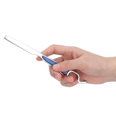 Professional Stainless Steel Straight Edge Barber Razor | Flexible & Easy to Use | Perfect for Haircutting & Styling - Buy Online on GoSupps.com