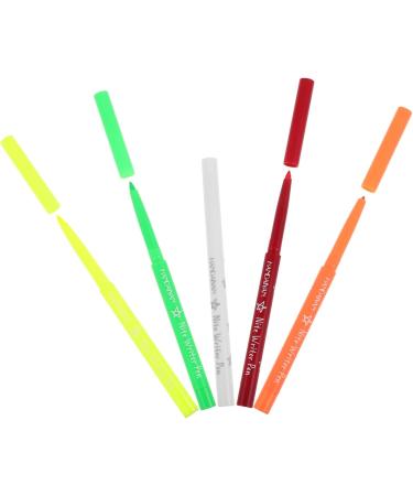 Beavorty 15 Pcs Halloween Paint Pen Fluorescence Eyeliner Fluorescence Liner Eyeliner Fluorescence Plastic 12.00X0.80X0.80CMx3pcs Assorted Colorx3pcs - Buy Online on GoSupps.com