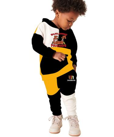 Samaritan Sports Building Friends Boy's All-Season Tracksuit/Jogger Set of age 2 to 8 years 4T