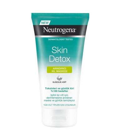 Neutrogena Skin Detox 2-in-1 Clay Wash Mask - Buy Online on GoSupps.com