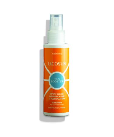 Tanning Intensifier Milk Spray. Without Filters. With Tyrosine and Lycopene. Ultra-fast Tan. Stimulates and Accelerates Natural Tan