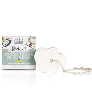 Nature's Workshop Officina Naturae Solid shower Biricco plastic free biological sustainable nickel tested Vegan 50 g