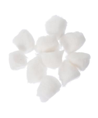 minkissy 12 Absorbent Cotton Balls Janitorial Supplies Organic Cotton Balls Household Cleaning Supplies Make up Cotton Balls Small Cotton Balls Disposable Sterilized Cotton Balls Cosmetic