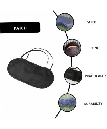 Healifty 12 Pcs Silk Eye Mask Set for Outdoor Camping and Sleep - Blackout Eye Cover for Nighttime Rest - Buy Online on GoSupps.com