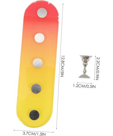 POPETPOP 3 Sets Nail Practice Holder Beauty Acrylic Nail Art Display Stand Practice Nail Racks Nail Tips Practice Rack Training Nail Racks Plastic Creative Nails Strip - Buy Online on GoSupps.com