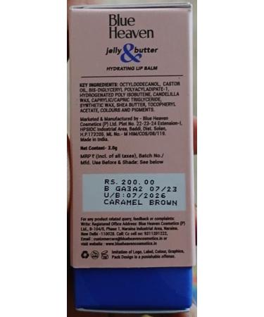 Jelly & Butter Tinted Lip Balm - Hydrating Moisturizer with Jojoba Oil Shea Butter & Vitamin E for Dry Lips - Dusty Rose 3.2g - Buy Online on GoSupps.com