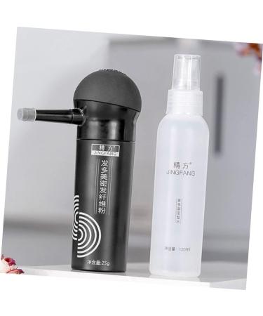 Mikinona 2 Pcs Silicone Nozzle Spray Pump Fibers Sprayer Powder Applicator Black - Buy Online on GoSupps.com