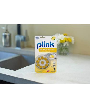 Plink Garbage Disposal Cleaner and Deodorizer - 10 Uses (1 Pack) - Buy Online on GoSupps.com