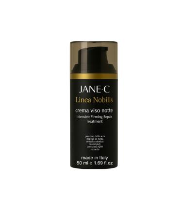 JANEC JANE C Nobilis Night Face Cream Intensive Firming Treatment with Centella Asiatica Phospholipids Coenzyme Q10 Retinol 50 ml k beauty Made in Italy
