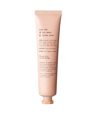Versed The Shortcut Overnight Facial - Gentle Exfoliating Treatment with Lactic and Glycolic Acid - Vegan - 1 fl oz - Buy Online on GoSupps.com