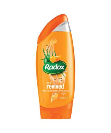 Radox Radox Mineral Therapy Feel Revived Shower Gel with lemongrass and mandarin fragrances for a revitalizing shower experience 250 ml