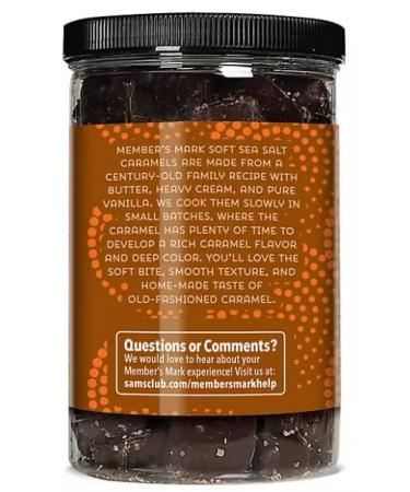Members Mark Chocolate Soft Sea Salt Caramels - 36 Oz. - Buy Online on GoSupps.com
