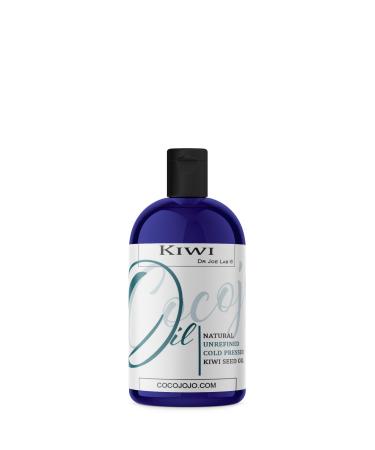 Dr Joe Lab Kiwi Seed Oil 8 oz 100% Pure Natural Cold Pressed Unrefined Extra Virgin Kiwi Oil - for Hair Skin Body Nail and Beard - Moisturizing Soothing Hydrating & Nourishing