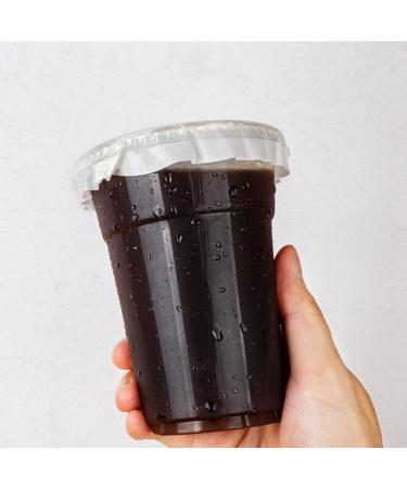 Hefddehy Round Shape Leak-proof Paper Film Leak-proof Coffee Seal Leak-proof Paper Films Milk Tea Seal for 7 9.5 cm Cup - Buy Online on GoSupps.com