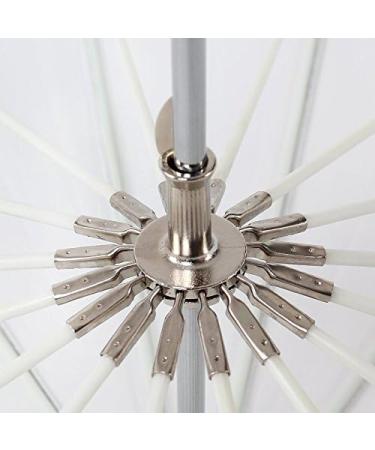 Fomito 7 feet Mega Parabolic Reflector Umbrella White/Black 75"/185cm Black/White - Buy Online on GoSupps.com