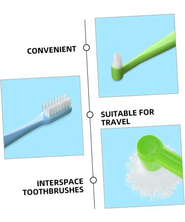 Shop Healeved Double-Sided Travel Toothbrush Set - Ergonomic 4 Pieces for Home & On-the-Go | Perfect for Wisdom Teeth Care - Buy Online on GoSupps.com