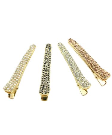 Beaupretty Hair Accessory barrettes for women womens barrettes for hair styling hair clips crystal hair clips alligator hair clips hair styling grip headgear hairpin hair Crystal