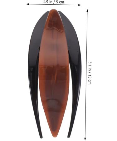 Angoily Hairpin French Curved Pumice Stone for Feet Flat Claw Clips for Thin Alligator French Clip Barrettes for Girls Hair Barrettes Hair Clips Thin Hair Alligator Clip Curls Acetic Acid - Buy Online on GoSupps.com