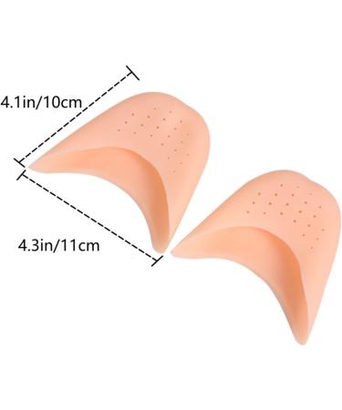 Silicone Toe Protectors for Ballet - Soft Gel Toe Pads with Breathable Hole | Pointe Shoe Comfort (1 Pair - Buy Online on GoSupps.com