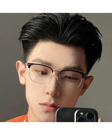 Buy Anti Blue Light Eyeglasses | Anti Glare Computer Readers for Men & Women | Lightweight Flat Mirror +0.00 - Buy Online on GoSupps.com