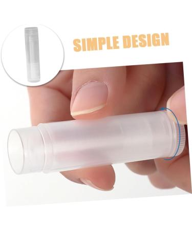 100 pi ces Tubes Vides pour Soin des L vres avec Bouchon Transparent R cipients DIY pour Gloss Cr me L vres Recharge Pratique pour Filles et Femmes - Buy Online on GoSupps.com