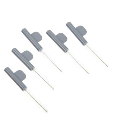 Gleavi 5 piece of cleaning brush cleaning accessories hearing aid brush maintenance hearing brush hearing brush brushes household-and-power supply gray maintenance pipe cleaner