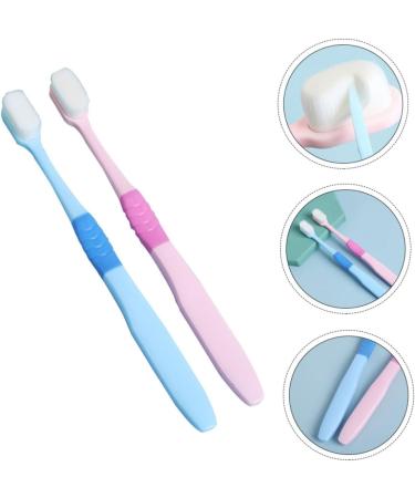 Minkissy 4-Piece Portable Children s Toothbrush Set - Soft Safe & Effective Pink Cleaning Tools for Kids | International Shipping - Buy Online on GoSupps.com