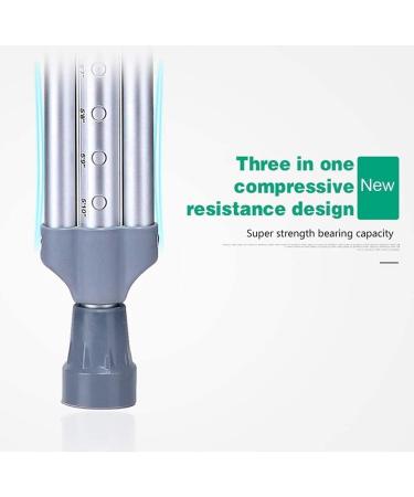 Crutches for Adults Underarm Adjustable Crutches Lightweight and FoldableTelescopic Walking Stick M. Great for Travel or Work Selfless dedication - Buy Online on GoSupps.com