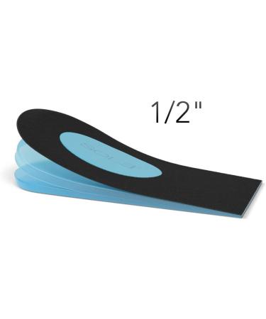 SOL3 Quick Lifts - Adjustable Heel Lift Shoe Cushion for Leg Length Discrepancy - 0.5 Inch Height Increase Insole - One Size Fit for Men & Women - Buy Online on GoSupps.com