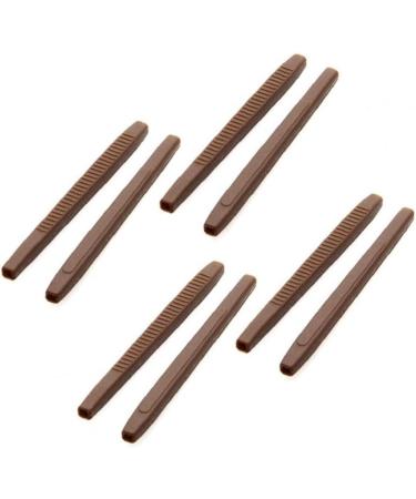 VIORNO Glasses Legs Glasses Legs 4 Pairs of Glasses Temples Silicone Anti-Slip Glasses Glasses Leg Sleeves Accessories