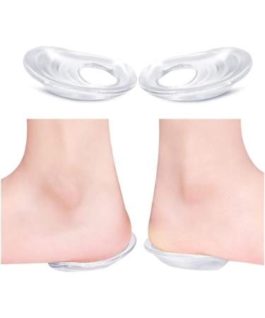 Shop GEL Heel Protectors for Men - Breathable Shoe Heel Grips & Orthotic Inserts for Spurs & Blisters - Medium Size - Buy Online on GoSupps.com