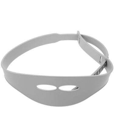 POPETPOP Hair Cutting Fade Guide Adjustable Neckline Shaving Template Curved Silicone Haircut Band for DIY Haircuts Creating Skin Fade Guidelines Grey