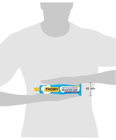 Thomy Gourmet Mustard Medium Strength - 200 ml | Authentic German Flavor - Buy Online on GoSupps.com