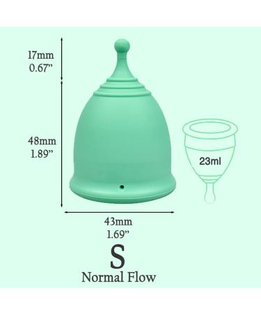 Buy SHORDY Menstrual Cup (Small) - Eco-Friendly Copa Kit for Women Up to 12 Hours Comfort Soft & Flexible - International Shipping Available - Buy Online on GoSupps.com