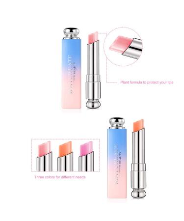 4 Piece Crystal Jelly Lipstick Set | Organic Moisture Balm | Waterproof Temperature Color Change Lipstick - Buy Online on GoSupps.com