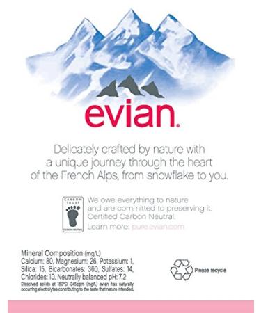 evian Natural Spring Water 330 mL/11.2 Fl Oz (Pack of 24) Mini-Bottles - Pure and Refreshing Small Water Bottles - Buy Online on GoSupps.com