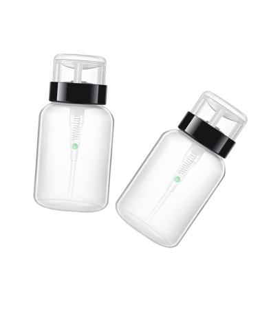 SOESFOUFU Makeup Remover Squeeze Bottle Kit - 6 Lockable 200ml Squeezable Bottles for Liquid Storage