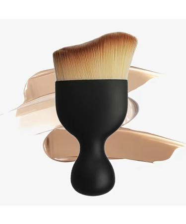 Kabuki Foundation Contour Brush - Premium Beauty Makeup Brush for Liquid Foundation Cream and Powder - Buffing Blending Brush Face Brush
