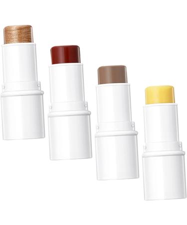 Healvian 5 Sets Contour Stick Cream Blush Stick Facial Kit Wand Neopentyl Di(ethylhexanoate) Ester 1 g (Pack of 1) As Shownx5pcs - Buy Online on GoSupps.com